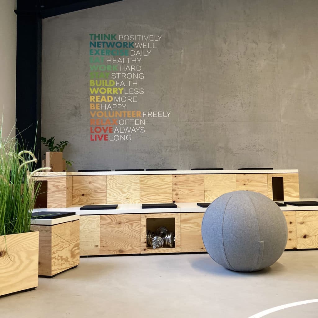 Showroom im Firmengebäude