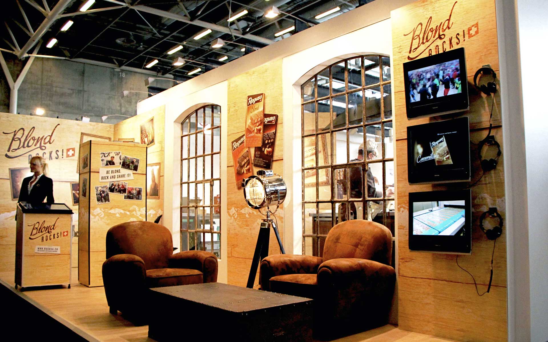 A3 Erlebnismanufaktur AG - Messebau - Chocolats Camille Bloch