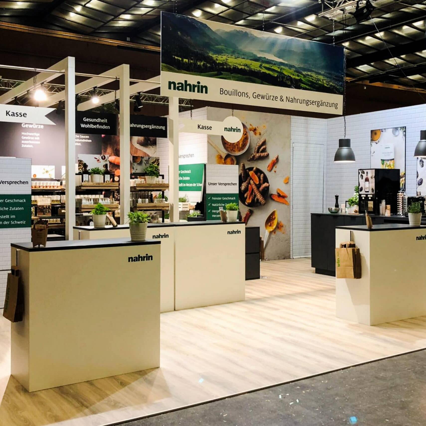 A3 Erlebnismanufaktur AG - Messebau - Nahrin