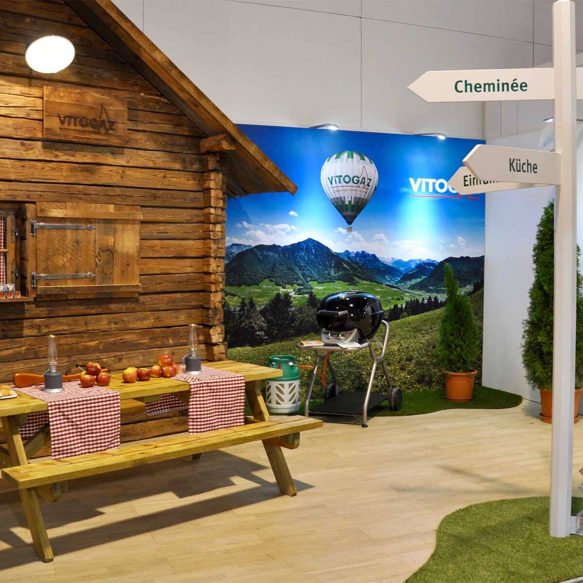 A3 Erlebnismanufaktur AG - Messebau - Vitogaz AG