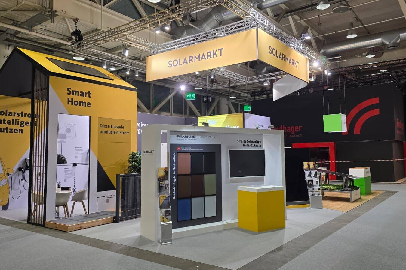 A3 Erlebnismanufkatur AG - Messebau - Swissbau Solarmarkt