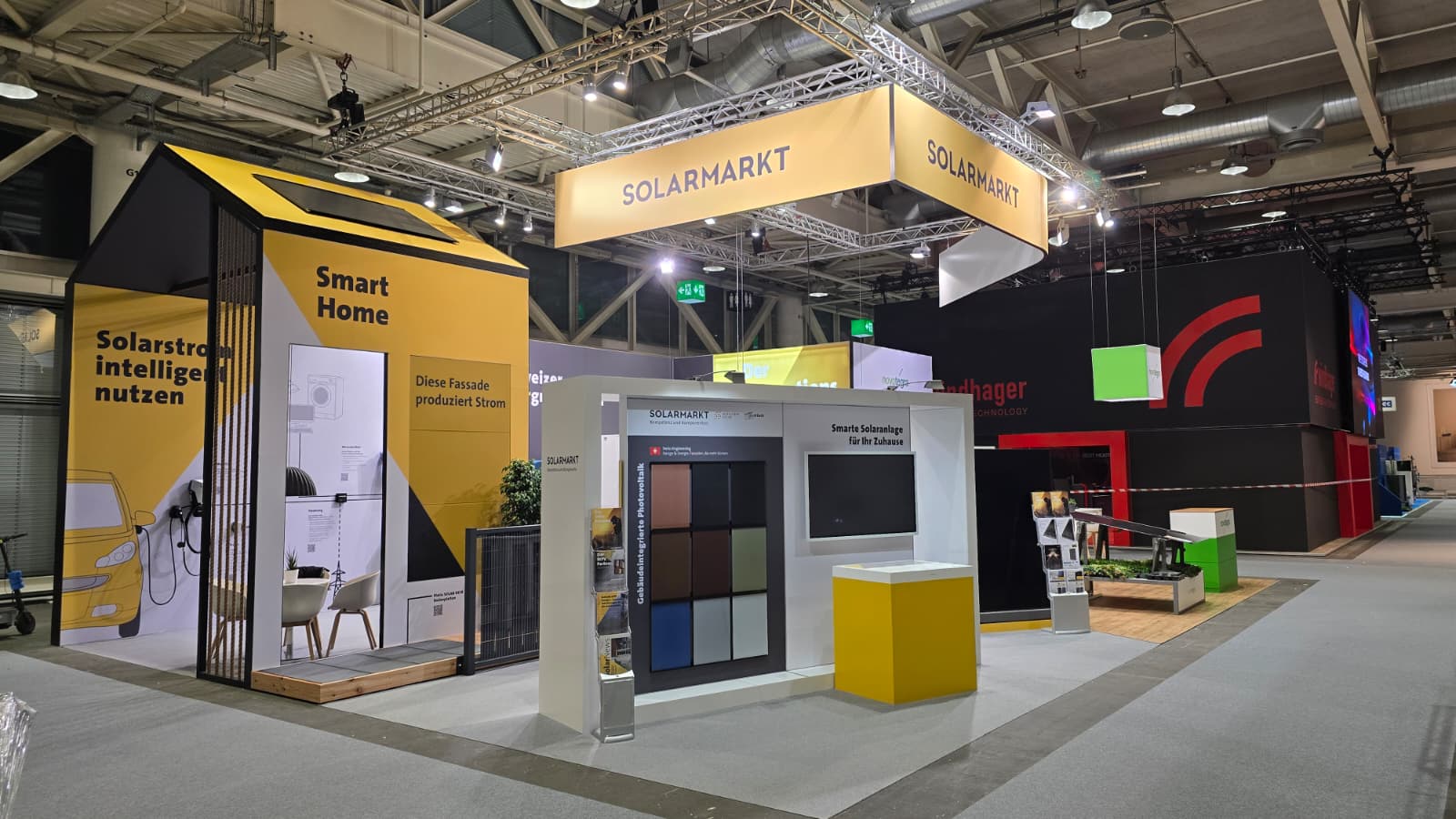 A3 Erlebnismanufkatur AG - Messebau - Swissbau Solarmarkt