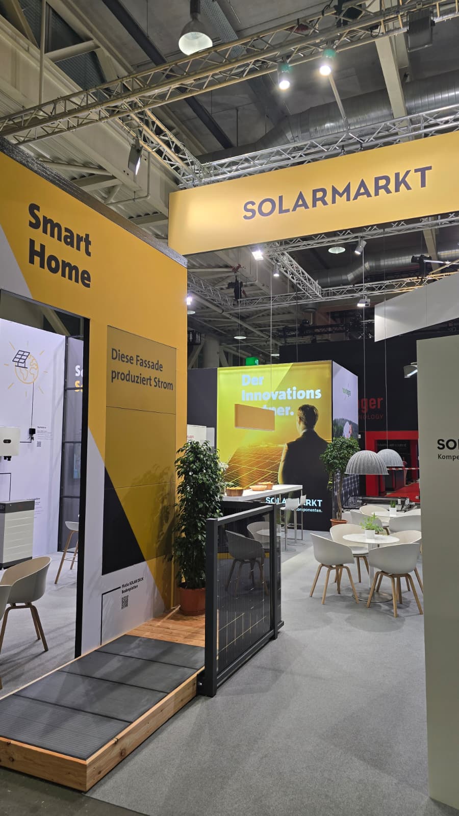 A3 Erlebnismanufkatur AG - Messebau - Swissbau Solarmarkt