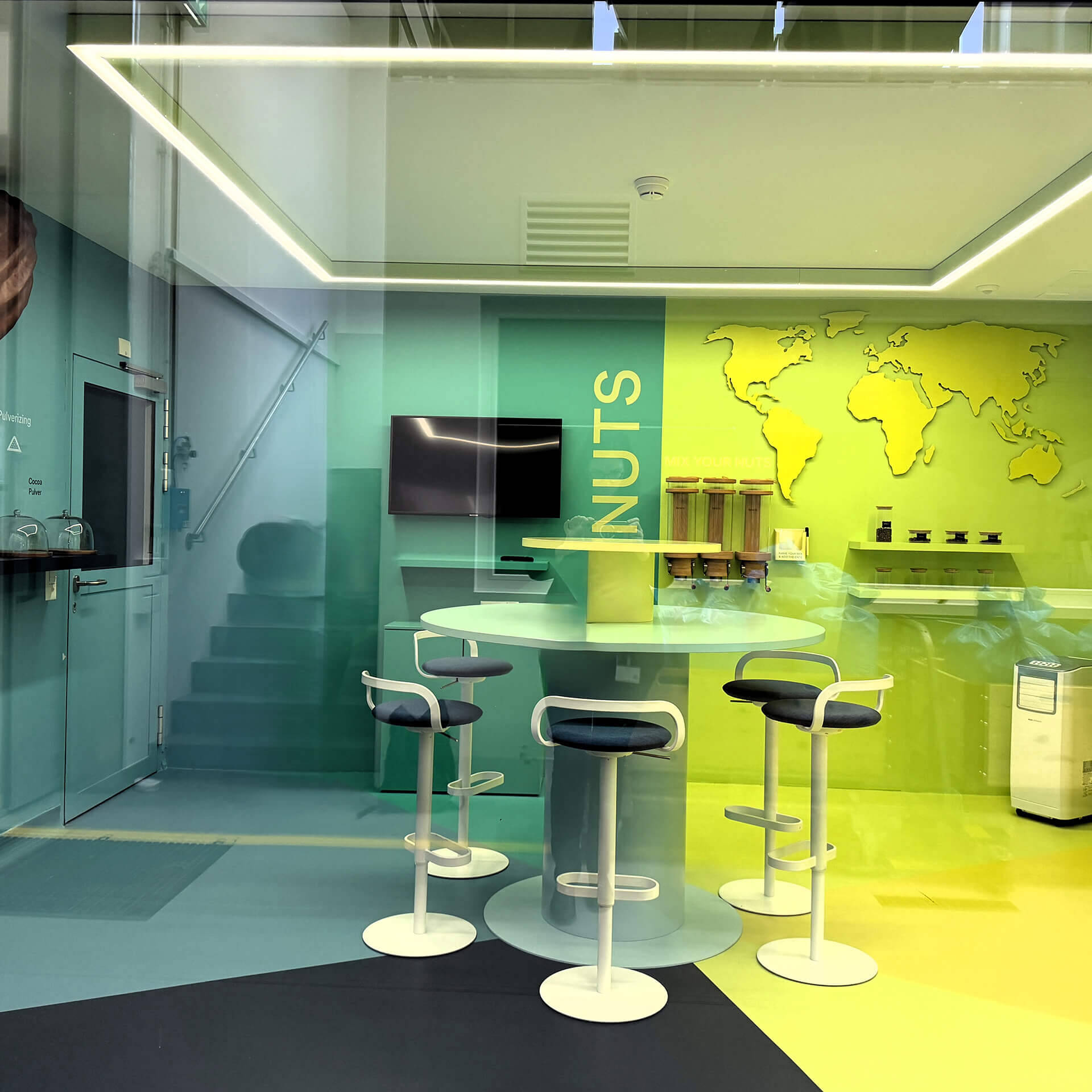 A3 Erlebnismanufaktur AG - Raumgestaltung - Bühler Flavour Creation Center