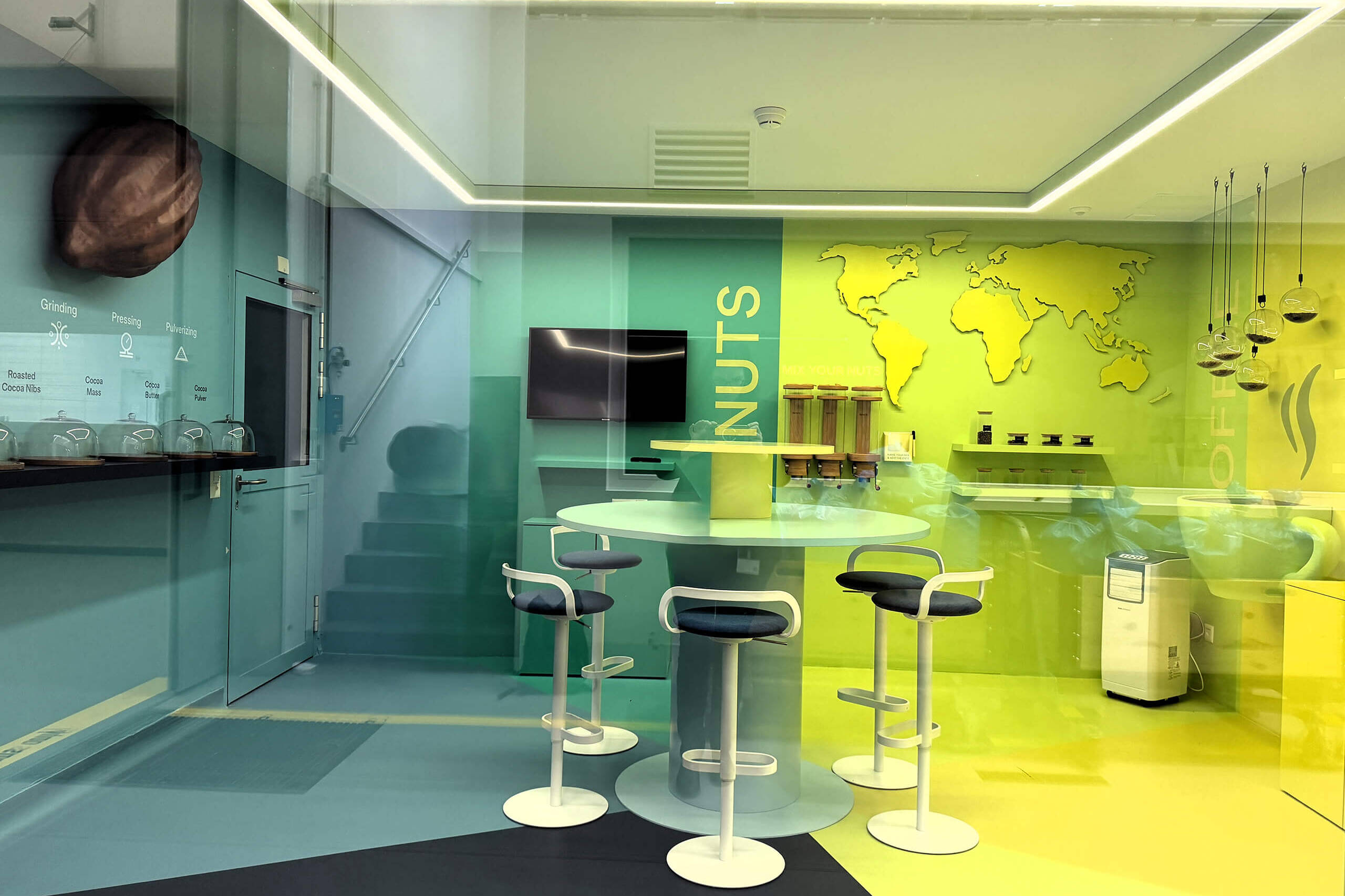 A3 Erlebnismanufaktur AG - Raumgestaltung - Bühler Flavour Creation Center