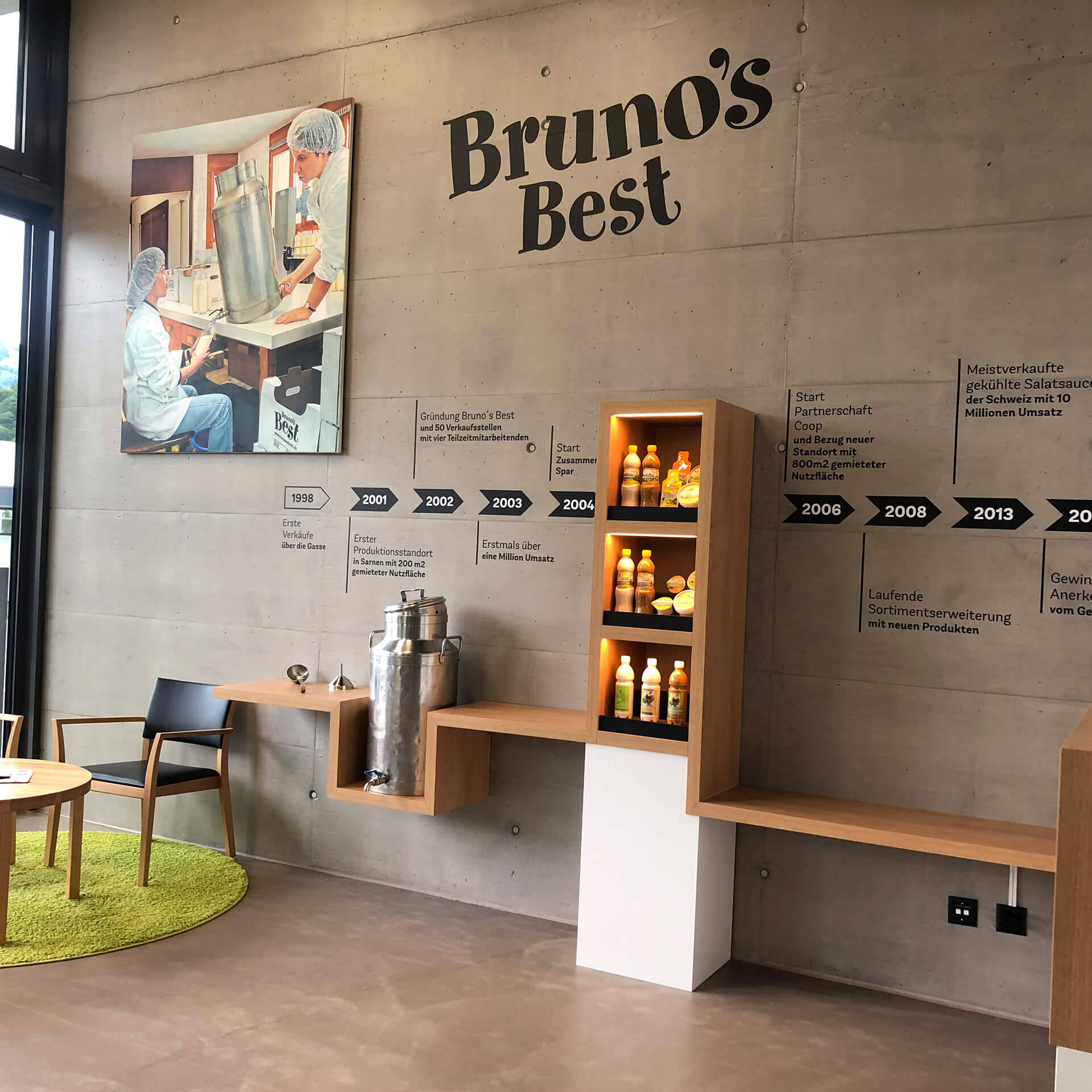 A3 Erlebnismanufaktur AG - Raumgestaltung - Brunos best
