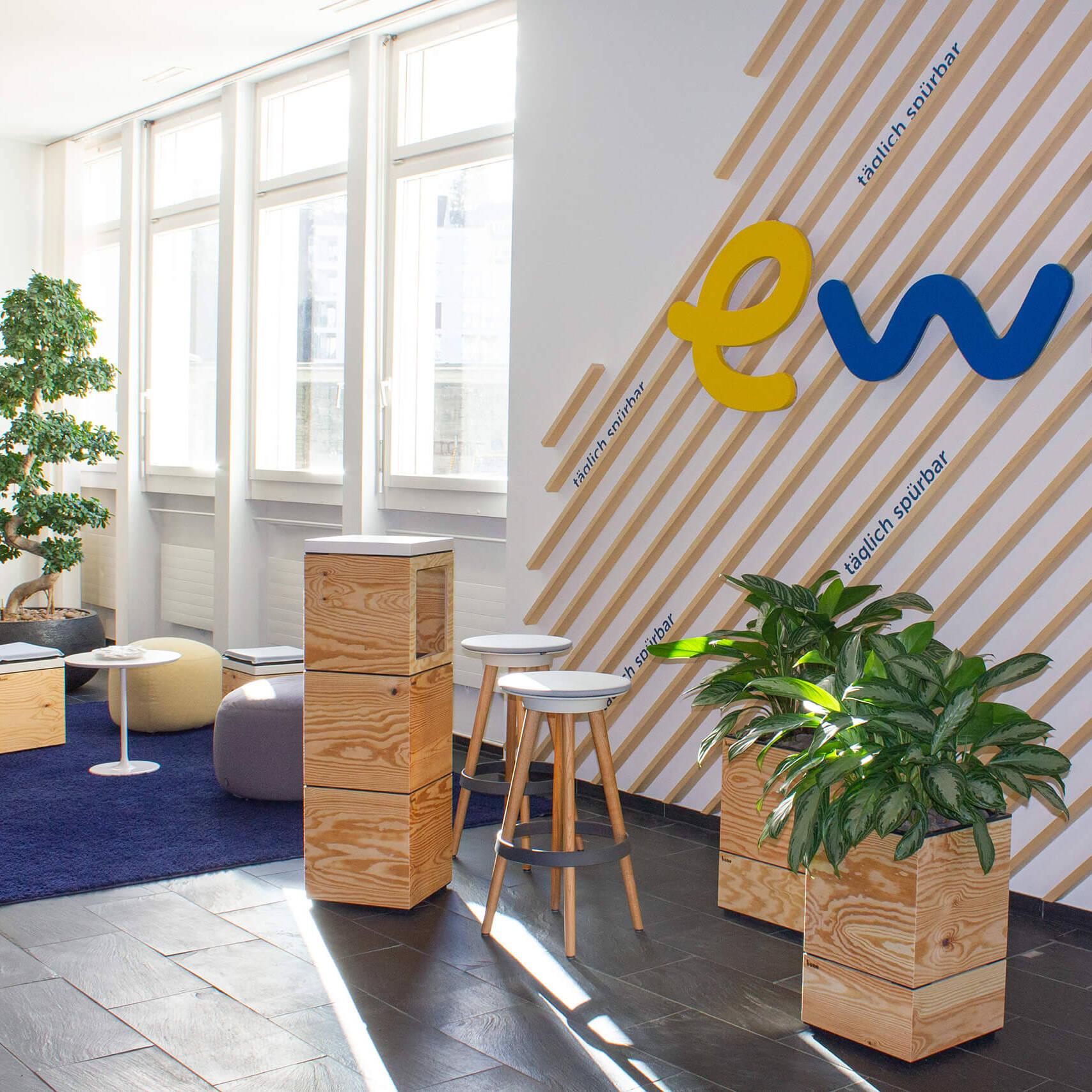 A3 Erlebnismanufaktur AG - Raumgestaltung - EWL Eingang